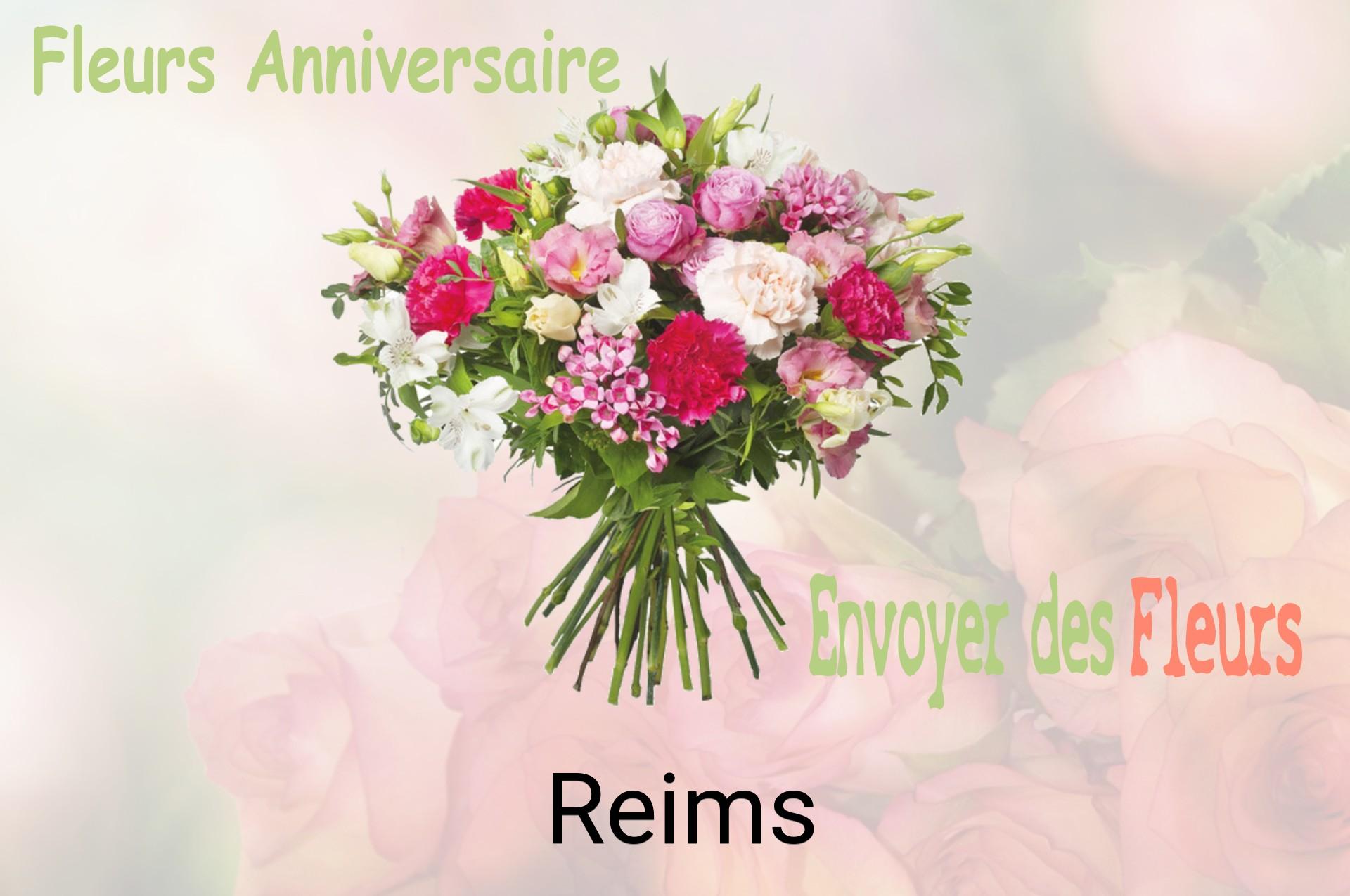 Bouquet de fleurs d’anniversaire livré à Reims