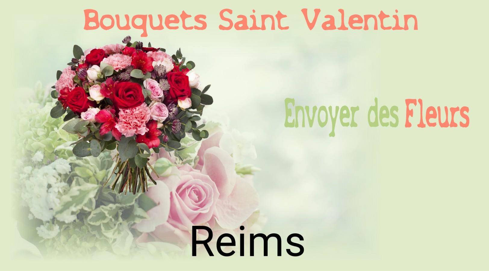 Roses de Saint-Valentin livrées à Reims